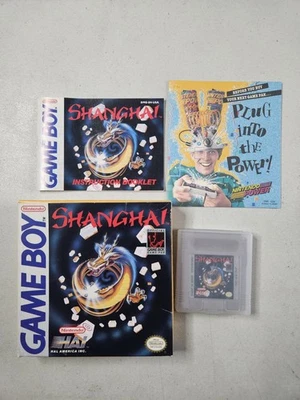 Shanghai (Mahjong Solitaire) Nintendo Game Boy komplett CIB original getestet  - Bild 1 von 4