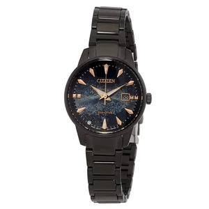 Citizen Pair Eco-Drive Blue Dial Ladies Watch EW2595-81L - Picture 1 of 3