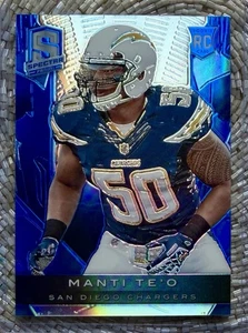 Panini Spectra 2013 azul/49 Manti Te'o radiocontrol - Imagen 1 de 2