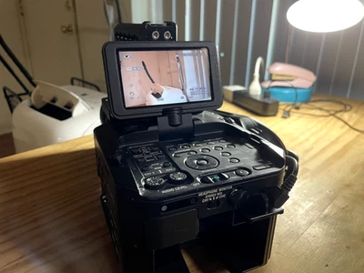 Sony NEX-FS100 Cinema Package.  Camera, Lenses, battery, charger - Image 1 of 3