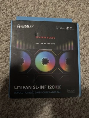 Lian Li SL-Infinity 120mm Case Fan - Black - Image 1 of 2