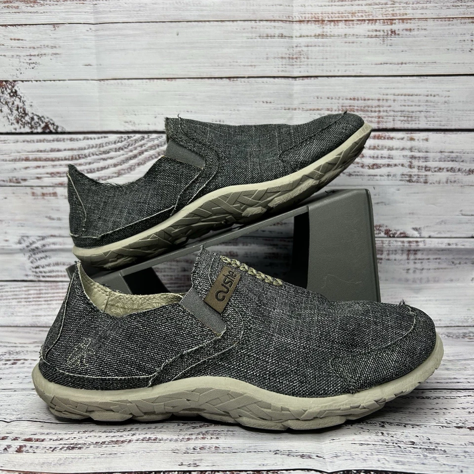 Zapatillas Mocasines Cushe Surf Gris Sin Cordones Ligeras Informales Para Hombre Talla 7 Foto 1 de 4
