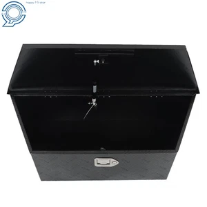 39"x16.5"x12" AluminumTruck Underbody Tool Box Trailer RV Tool Storage+Lock+Key - Picture 1 of 10