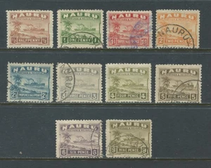 Nauru 1924 1/2d to 9d used - Picture 1 of 1