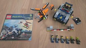 Lego 8969 Agents 2.0 Mission 4 Wheeling Pursuit w/Minifigs & Instr Extras 