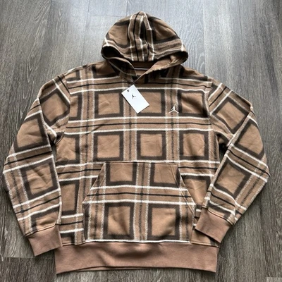 Sudadera con Capucha Air Jordan Essentials Polar Marrón Vela FV7458-223 Talla M Nueva con Etiquetas Foto 1 de 4