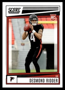 Panini Score 2022 Desmond Ridder #303 Atlanta Falcons NFL fútbol americano novato radiocontrol - Imagen 1 de 2