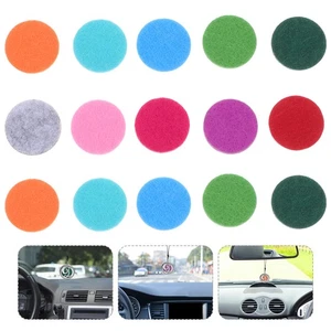 100 Pcs 17.5mm Replacement Felt Pads for 25mm Essential Oil Diffuser Locket - Picture 1 of 12