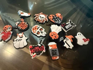 13 Pieces Halloween Silicone Jibbitz Jibbits - Picture 1 of 3