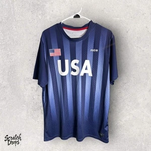 Camiseta deportiva deportiva Mitre EE. UU. para hombre talla grande ropa de equipo top - Imagen 1 de 3