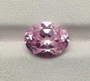 AAA-Qualität 10 x 8 x 5 mm rosa Morganit loser Edelstein 3,51 kt Ovalschliff TOP - Bild 1 von 5