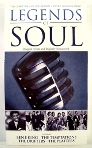 New Legends of Soul The Definitive 4 CD Collection Set, Temptations, Platters - Picture 1 of 2