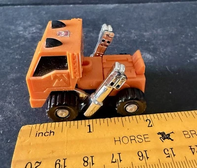 Minifigura Transformers G1 Vintage Pre-Frotar Autobot Huffer Juguete Original Años 80 Foto 1 de 4