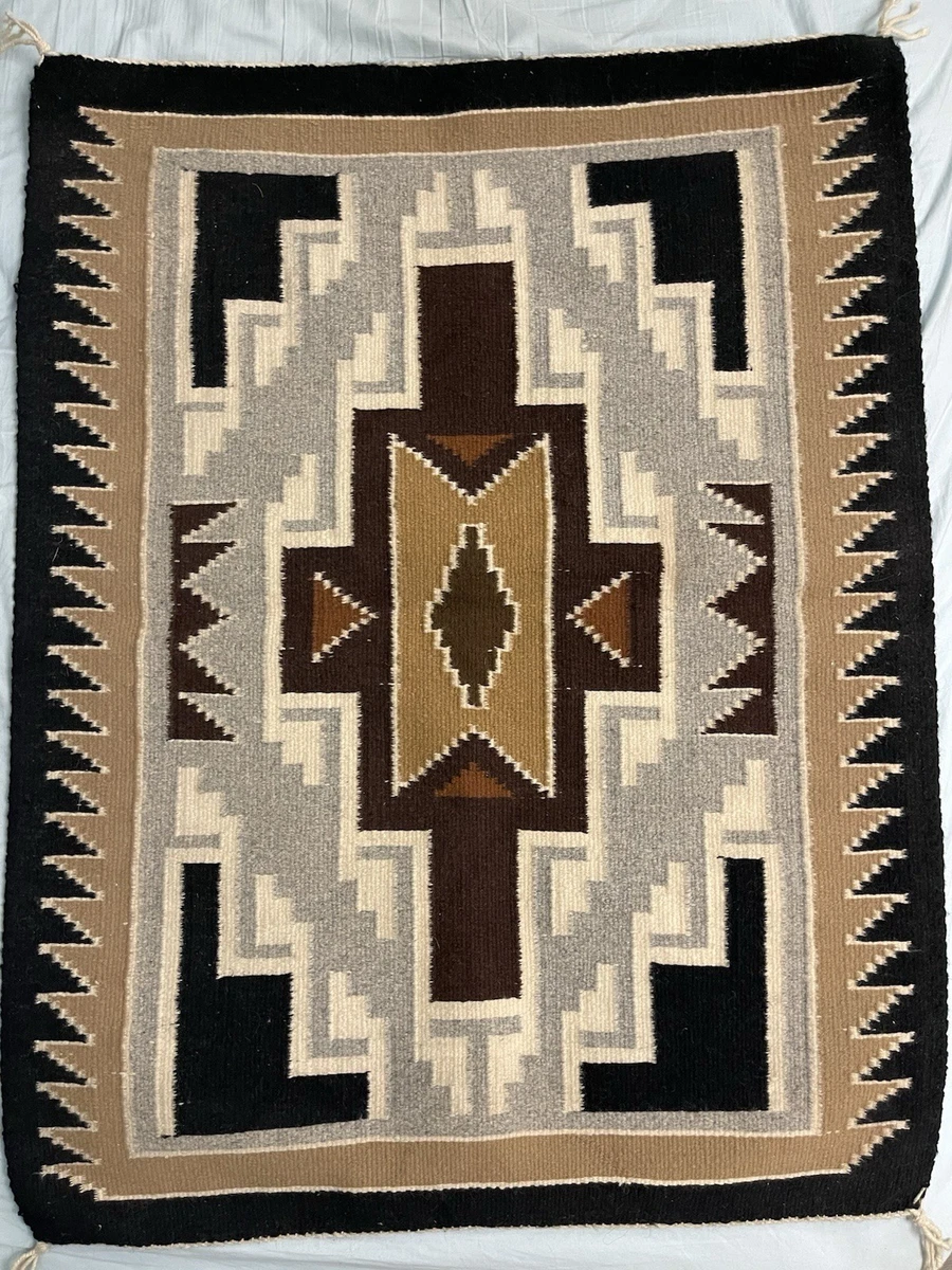 ビンテージ 30s 40s ナヴァホラグ Navajo rug スクエア❗️ ビンテージ