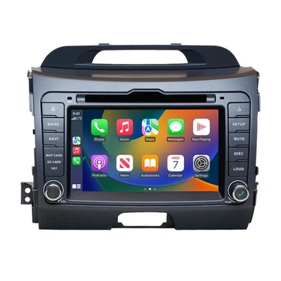 For KIA Sportage 3 2010-2016 64G Android Car Stereo Radio WIFI FM GPS NAVI BT FM - Image 1 of 4