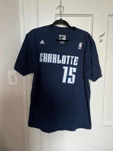 Vintage Charlotte Bobcats Kemba Walker Adidas T-Shirt XL Hornets UCONN - Bild 1 von 5