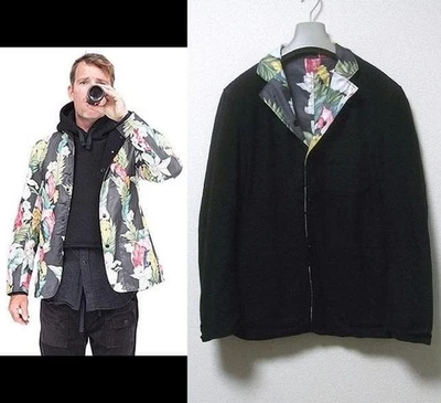 Engineered Garments Reversible Floral Hibiscus Jacket Size S #EK ZFA - Image 1 of 4