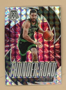 Jayson Tatum - 2023-24 Mosaic - Thunder Road Silver Prizm #15 - Picture 1 of 2