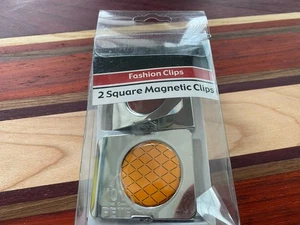 2 eckige Magnetclips - Bild 1 von 2