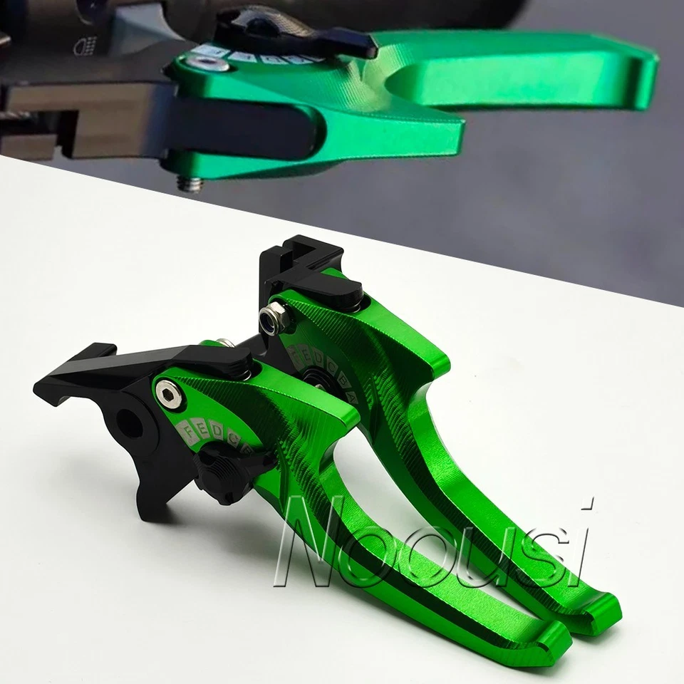 Palanca de embrague de freno corta para Kawasaki Ninja ZX12R 2000-2005 ZX-12R ZX 12R mango Foto 1 de 4