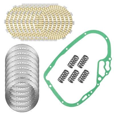 Clutch Friction Steel Plates Kit for Suzuki Boulevard VL1500 T C90 C90T 2005-09 - Image 1 of 4
