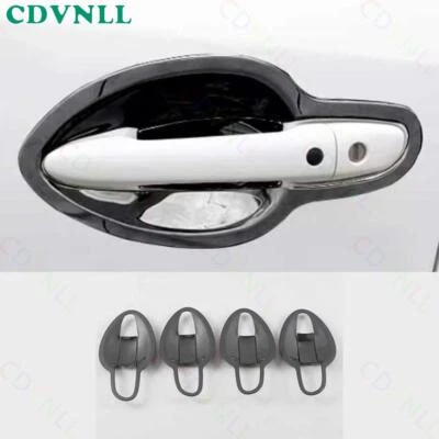 Para Mazda CX-5 2013-2016 Negro Acero Coche Exterior Puerta Lateral Tazón Marco Borde 8 Piezas Foto 1 de 4