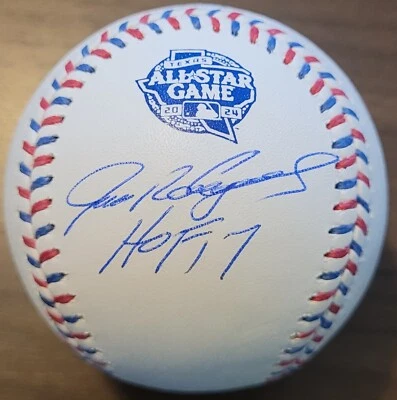 Ivan Rodriguez Signed 2024 MLB All Star Game Baseball JSA COA Inscribed Auto... - Image 1 of 3