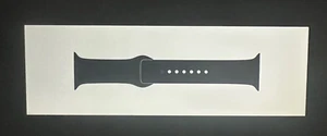 Genuine Apple Watch Sport Band Strap (46mm) Black S/M (Fits140–190mm wrist) - Zdjęcie 1 z 4