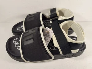 Adidas x Pharrell Williams Humanrace Adilette 2.0 Sandals Men's 11 GZ1892 Black - Picture 1 of 8