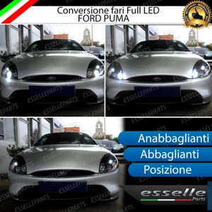 KIT FARI FULL LED FORD PUMA ANABBAGLIANTI ABBAGLIANTI POSIZIONE 6000K BIANCO - Foto 1 di 4