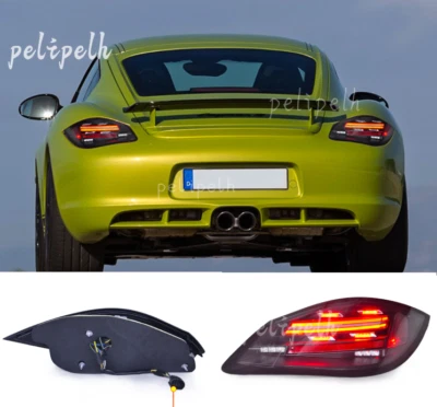 LED L+R Rear Tail Signal Lights Lamp For Porsche Boxster Cayman 987.2 2009-2012 - Imagem 1 de 4