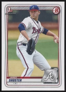 2020 BOWMAN DRAFT #BD-16 JARED SHUSTER PAPER BASE QTY AVAIL BRAVES - Picture 1 of 2