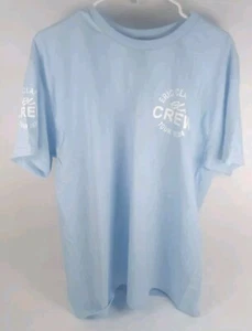 Eric Clapton Local Crew Tour 2024 Light Blue T-Shirt Size L Large - Picture 1 of 5