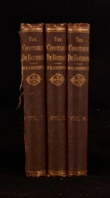 1866 3Vols William H. Ainsworth The Constable De Bourbon 1st Edition Selbourne - Image 1 of 4