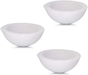 3x Creuset Four à Graphite Fondre Four Fonte Fusion Or Argent Cuivre 100g - Imagen 1 de 7