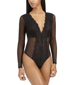 INC International Concepts Damen Not So Basic Langarm Spitze Netz Body - Bild 1 von 17