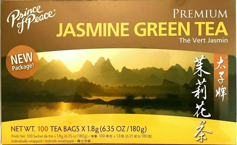 Prince Of Peace - Premium Jasmine Tea, Premium Jasmine Green, 100 bag