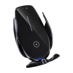 Wireless Automatic Clamping Smart Sensor Car Phone Holder Fast Charger Mount 10W - Picture 1 of 4