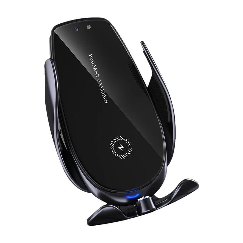 Wireless Automatic Clamping Smart Sensor Car Phone Holder Fast Charger Mount 10W - Image 1 of 4