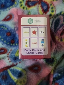 Early Color And Shape Cards - Picture 1 of 1