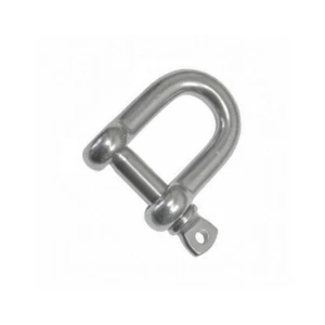 D-shackle Stainless Steel T316 (A4) Dee Shackle 4mm 5 mm 6 mm 8 mm 10mm 12 mm - Picture 1 of 2