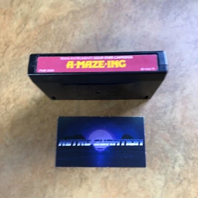 A-MAZE-ING Texas Instruments Command Module Game Cartridge TI-99/4A PHM3030 VTG! - Image 1 of 3