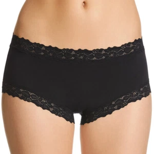 Jockey Parisienne Cotton Boyleg Brief WWKV Black - Picture 1 of 4