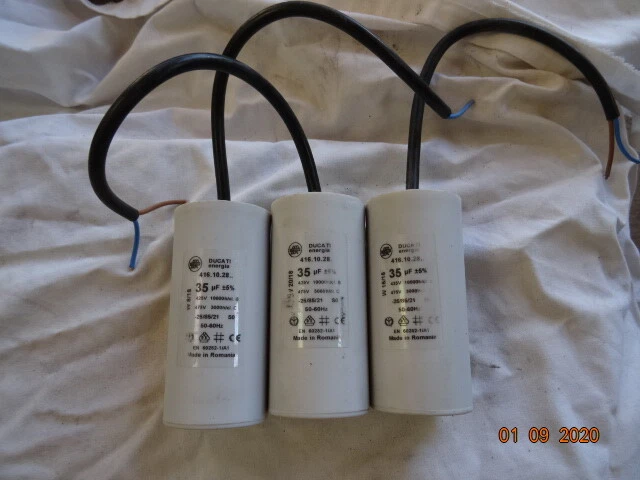 Condensateur moteur 35uF exécuter universel, 450V Ducati - Photo 1/1
