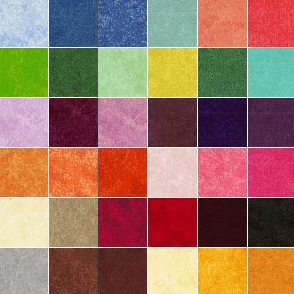 Spraytime Tonal 100% Cotton Fabric Makower Quilting Patchwork Blender