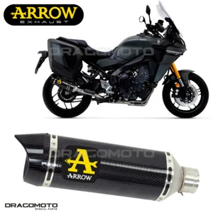 Muffler YAMAHA TRACER 9 GT 2021 2022 ARROW Carbon CC THUNDER - Picture 1 of 4