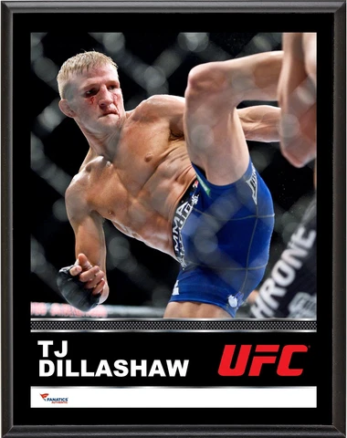 T.J. Dillashaw UFC 10.5x13 Plaque - Fanatics Authentic Cover