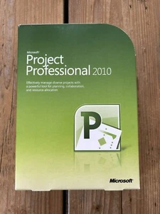 MS Project Professional 2010, venta al por menor en inglés, versión completa con factura de IVA - Imagen 1 de 4