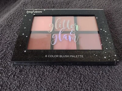 NEW Profusion Glitter & Glam 6 Color Blush Palette - Image 1 of 4