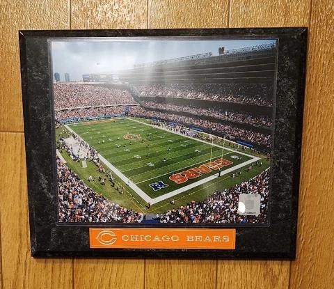Chicago Bears Plaque (Soldier Field) NFL Cover
